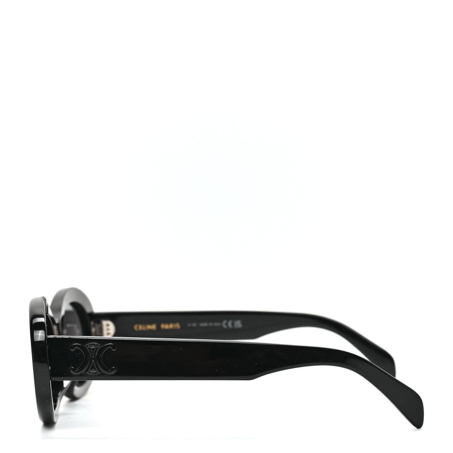 Celine Acetate Triomphe 01 Sunglasses CL 40194U Black 3 of 6