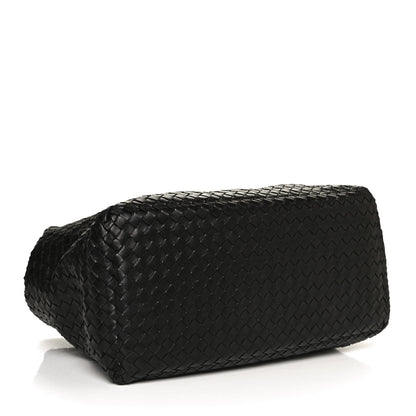 Bottega Veneta Nappa Intrecciato Ayers Brick Tote Black 4 of 11