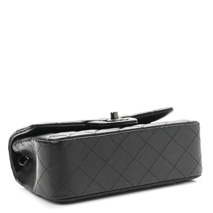 Chanel Lambskin Quilted Mini Rectangular Flap So Black 4 of 10