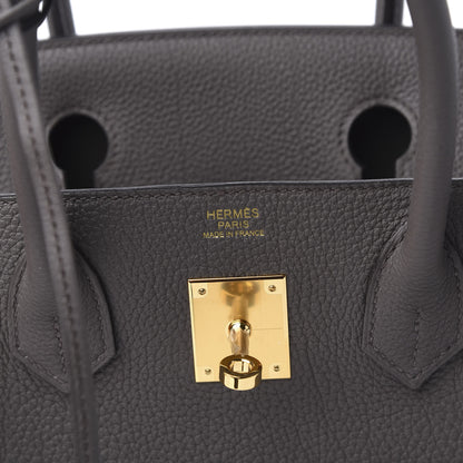 Hermes Togo Birkin 30 Etain 6 of 11