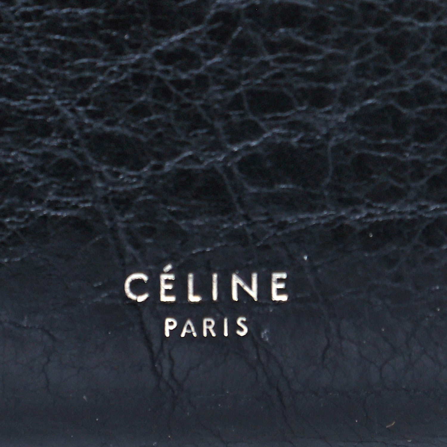 Celine Calfskin Large Clasp Cabas Black 16 of 19