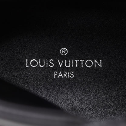 Louis Vuitton Suede Calfskin Monogram Laureate Platform Desert Boots 40 Black 7 of 8