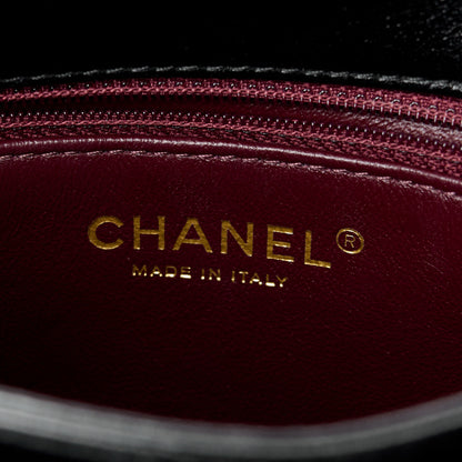 Chanel Lambskin Quilted Small Trendy CC Dual Handle Flap Bag Black 6 of 12