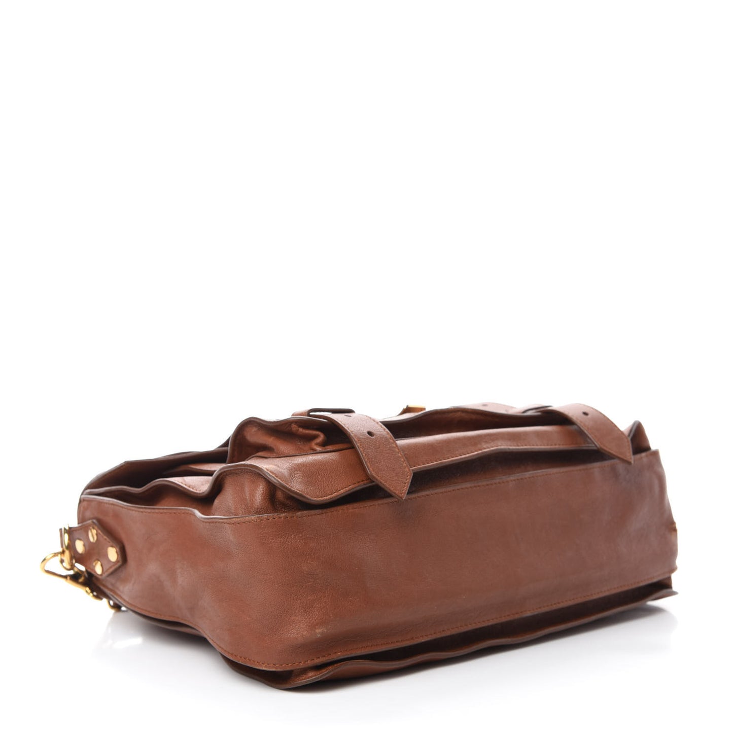 Lambskin Medium PS1 Satchel Saddle