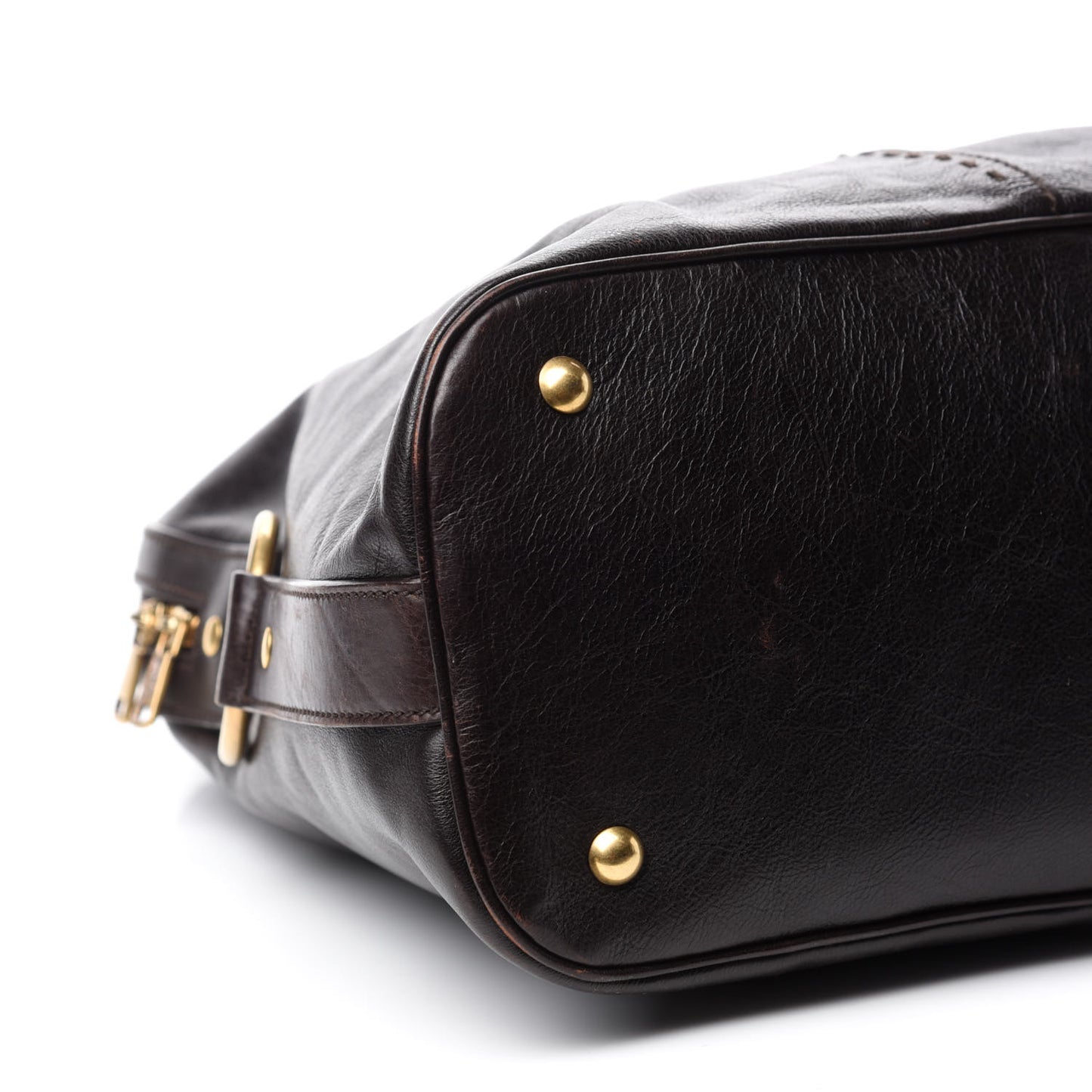 Calfskin Oversized Muse Brown