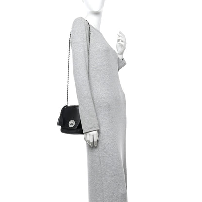 Mulberry Glossy Goatskin Small Lily Flap Black 2 of 10