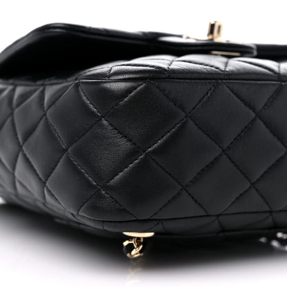 Chanel Lambskin Quilted Small In Seoul Backpack Black 8 of 9