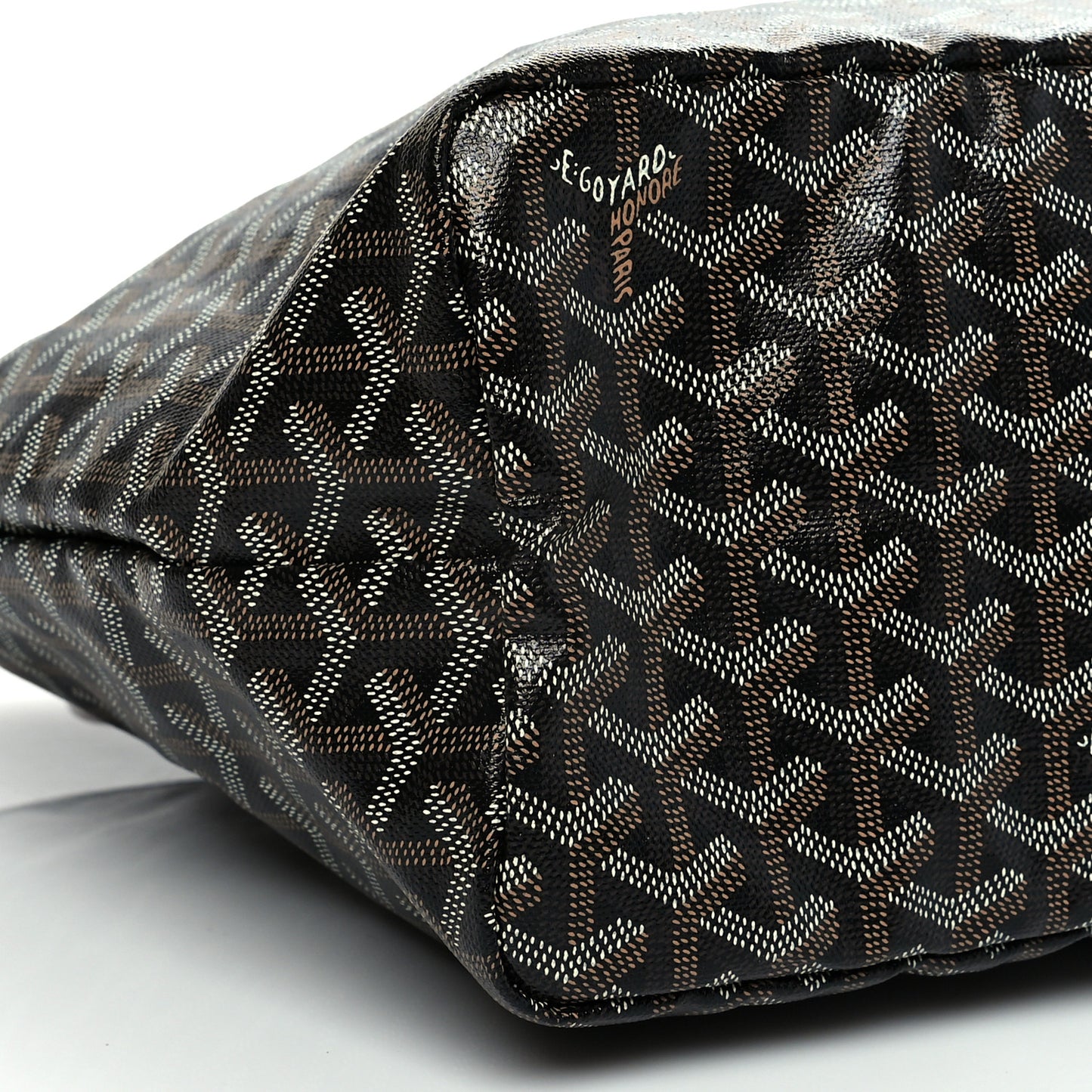 Goyardine Saint Louis PM Black Gold