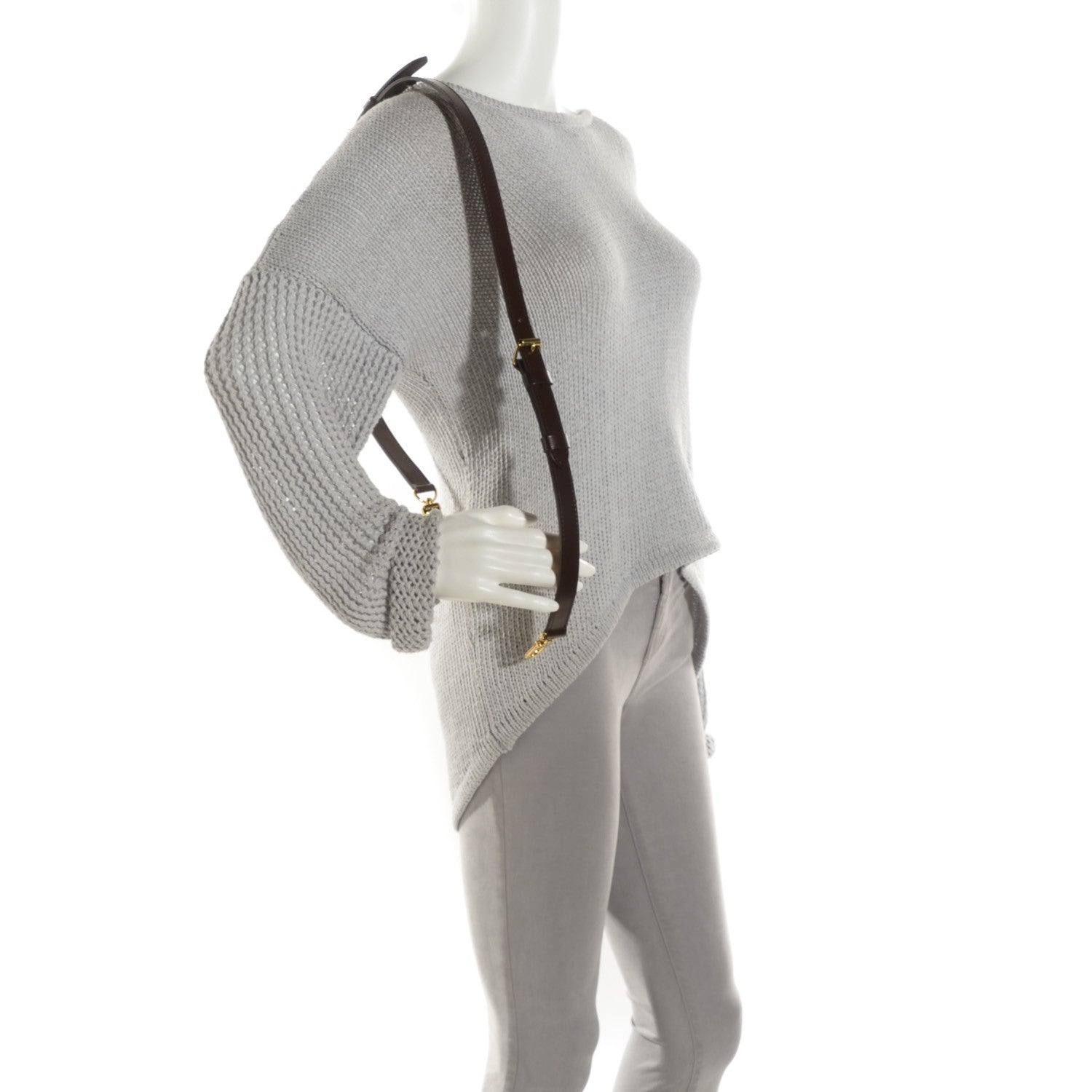 Louis Vuitton Adjustable Shoulder Strap Brown 2 of 4