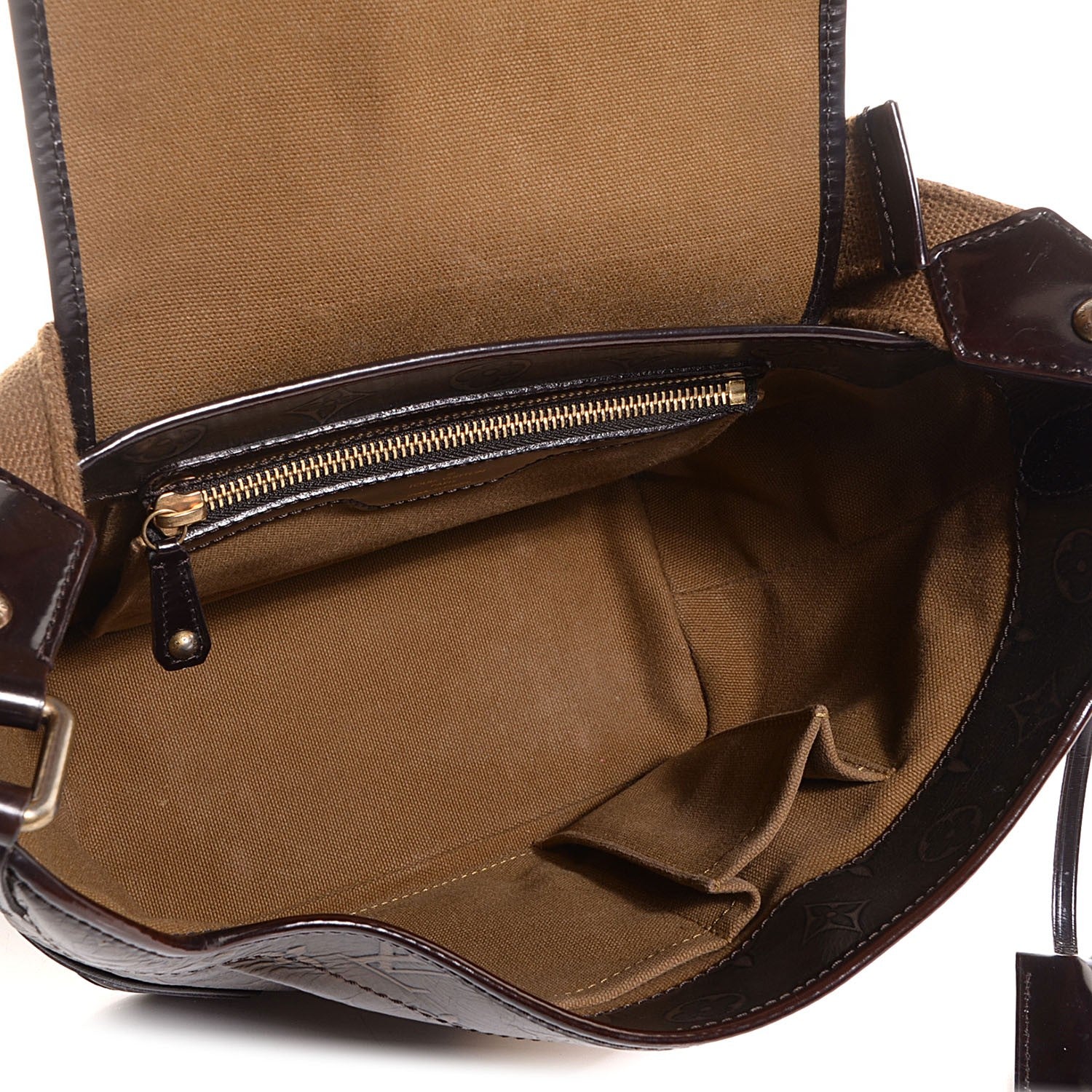 Louis Vuitton Monogram Embossed Sergent PM Bronze 5 of 8