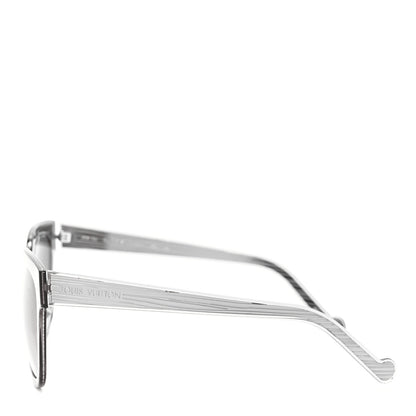 Louis Vuitton Epi Audrey Sunglasses Z0813U Silver 3 of 8