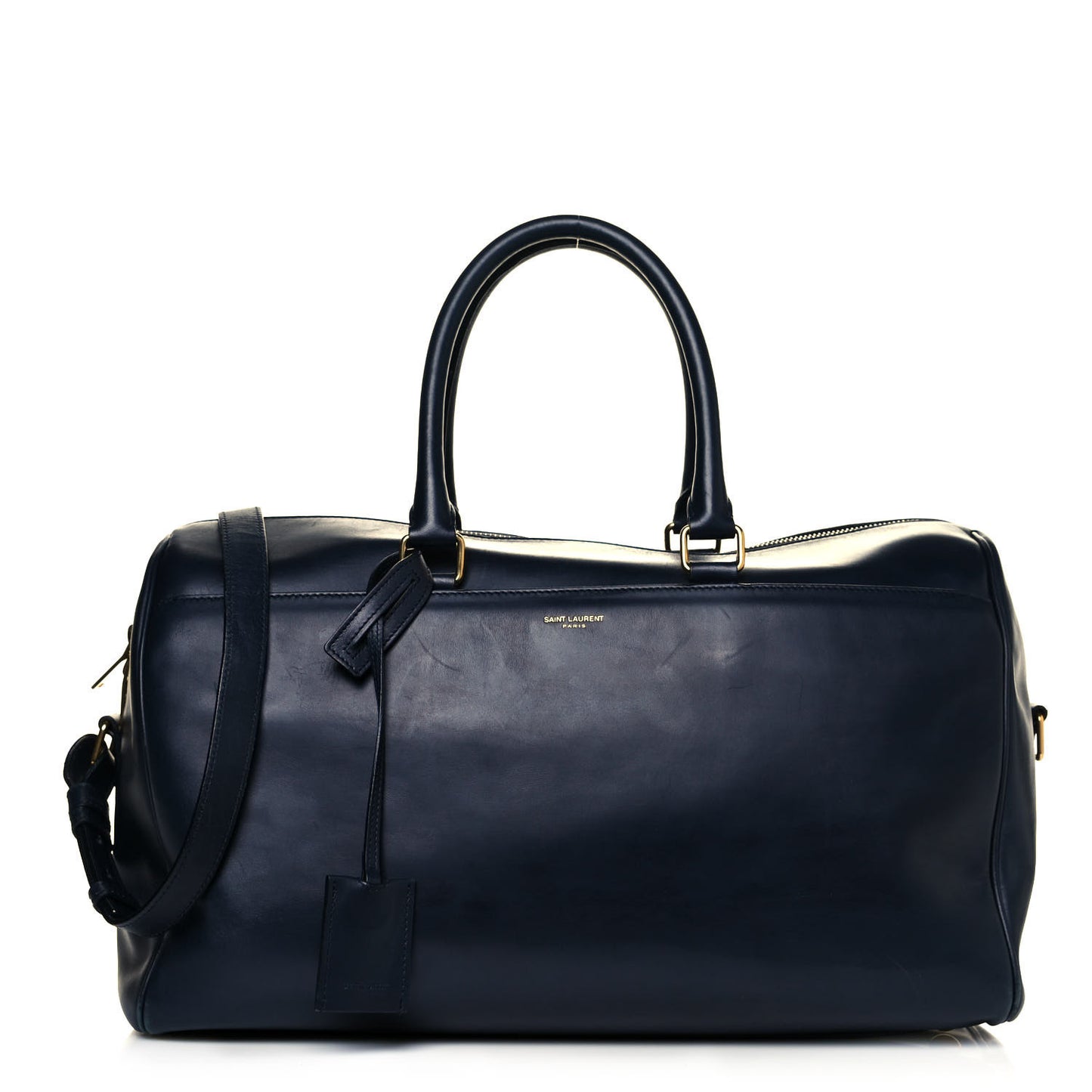 Calfskin Classic Duffle 12 Marine