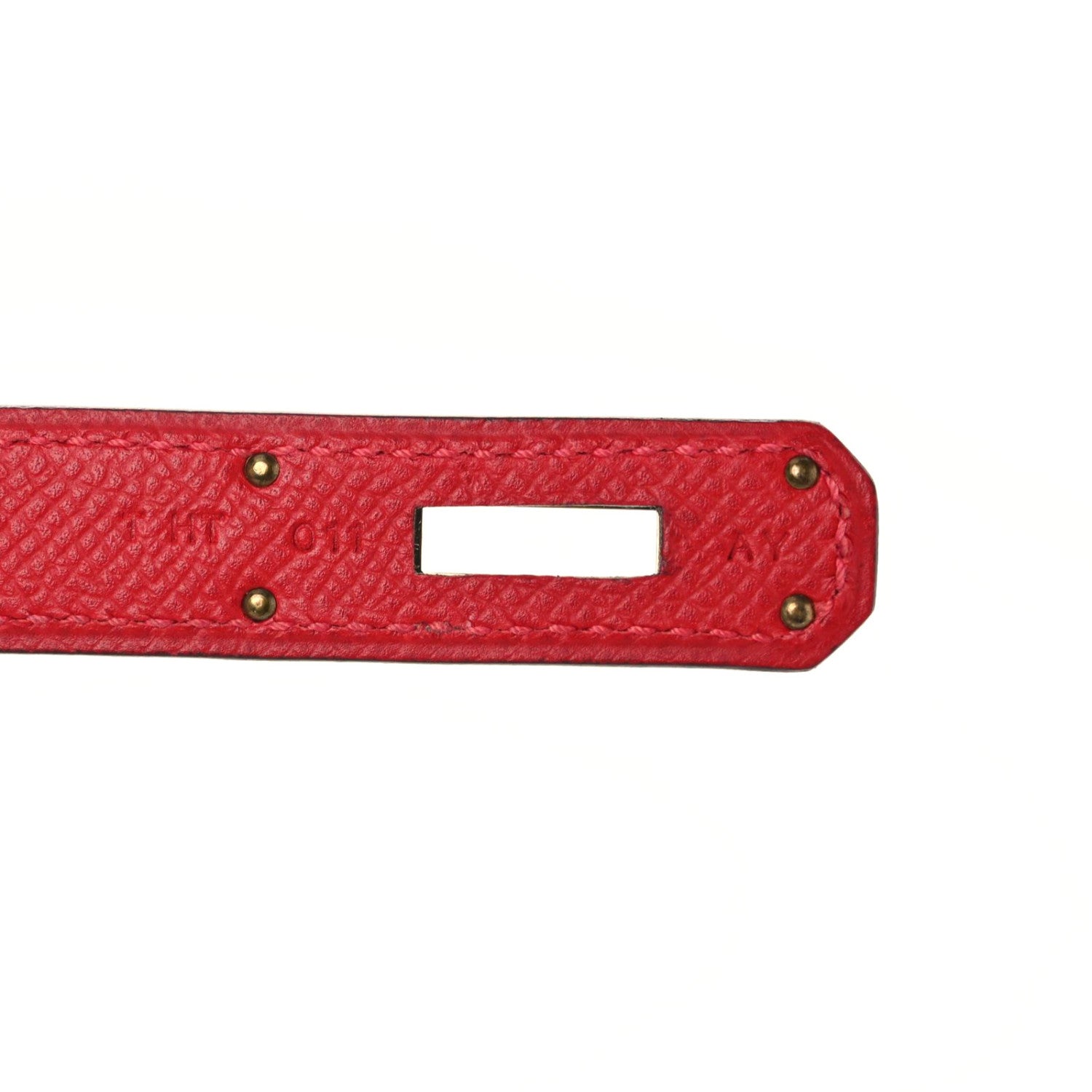 Hermes Epsom Kelly Sellier 35 Rouge Casaque 9 of 11