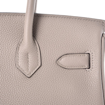 Hermes Togo Birkin 30 Gris Asphalte 11 of 36