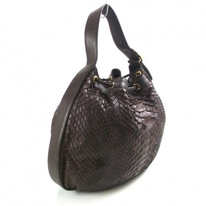 Gucci Python Interlocking Hobo 3 of 10