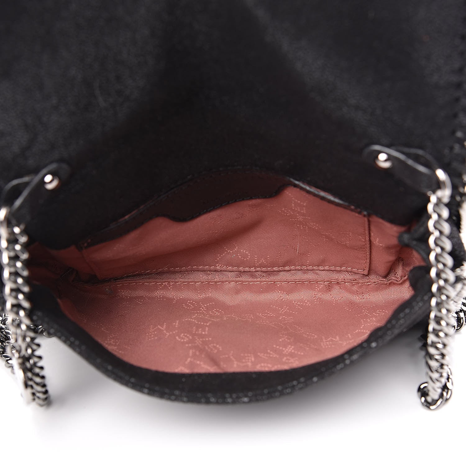 Stella McCartney Shaggy Deer Falabella Crossbody Bag Black 5 of 8