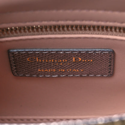 Christian Dior Metallic Lizard Mini Lady Dior Gold Silver 8 of 9