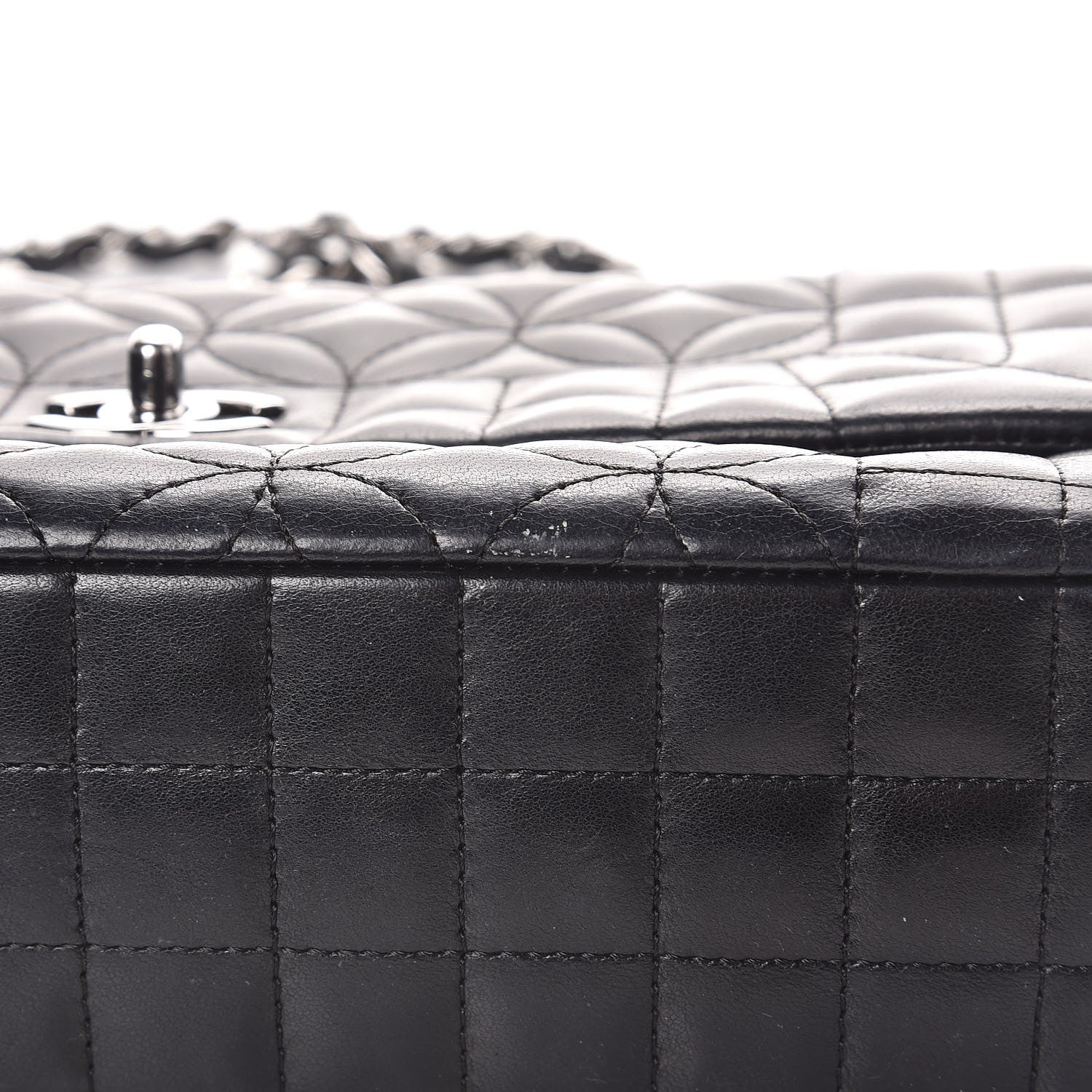Chanel Lambskin Lady Graphic Flap Black 10 of 10