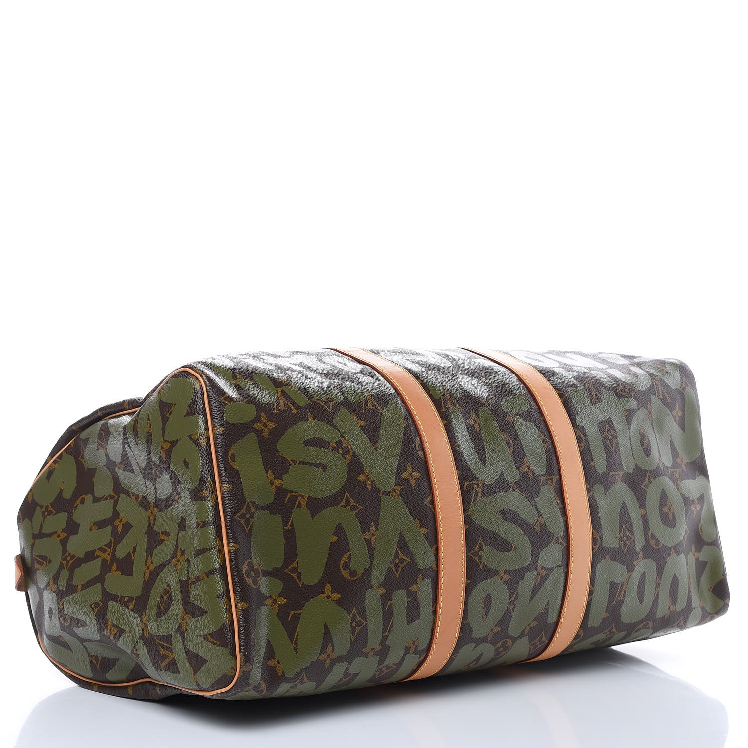 Louis Vuitton Graffiti Keepall 50 Kaki 4 of 12