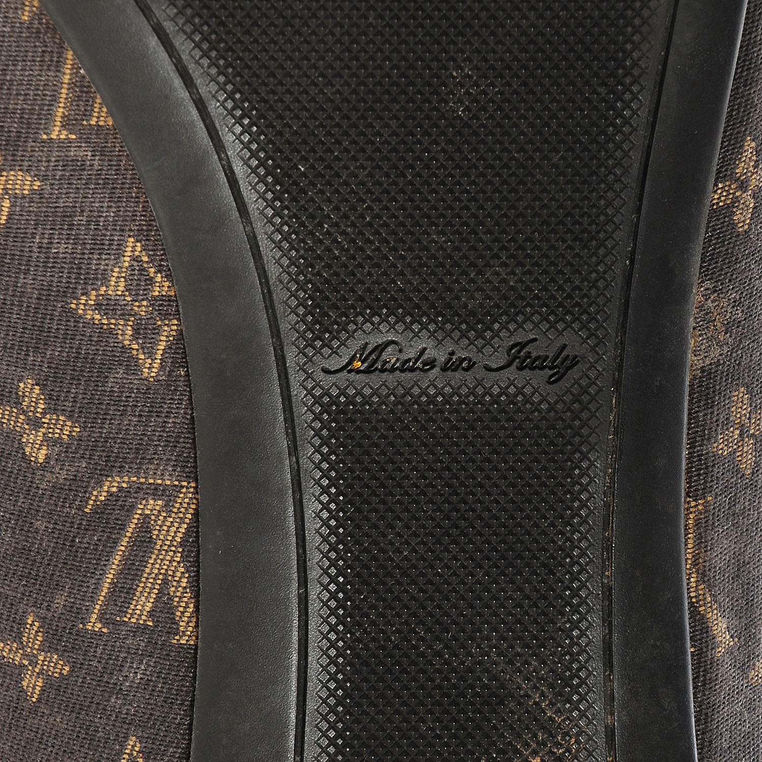 Louis Vuitton Monogram Canvas Idylle Debbie Ballerina Flats 40.5 Fusain 7 of 9