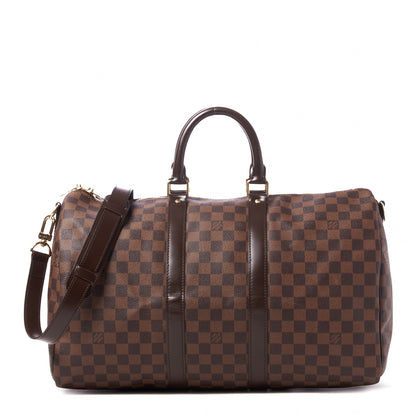Louis Vuitton Damier Ebene Keepall Bandouliere 45 1 of 14