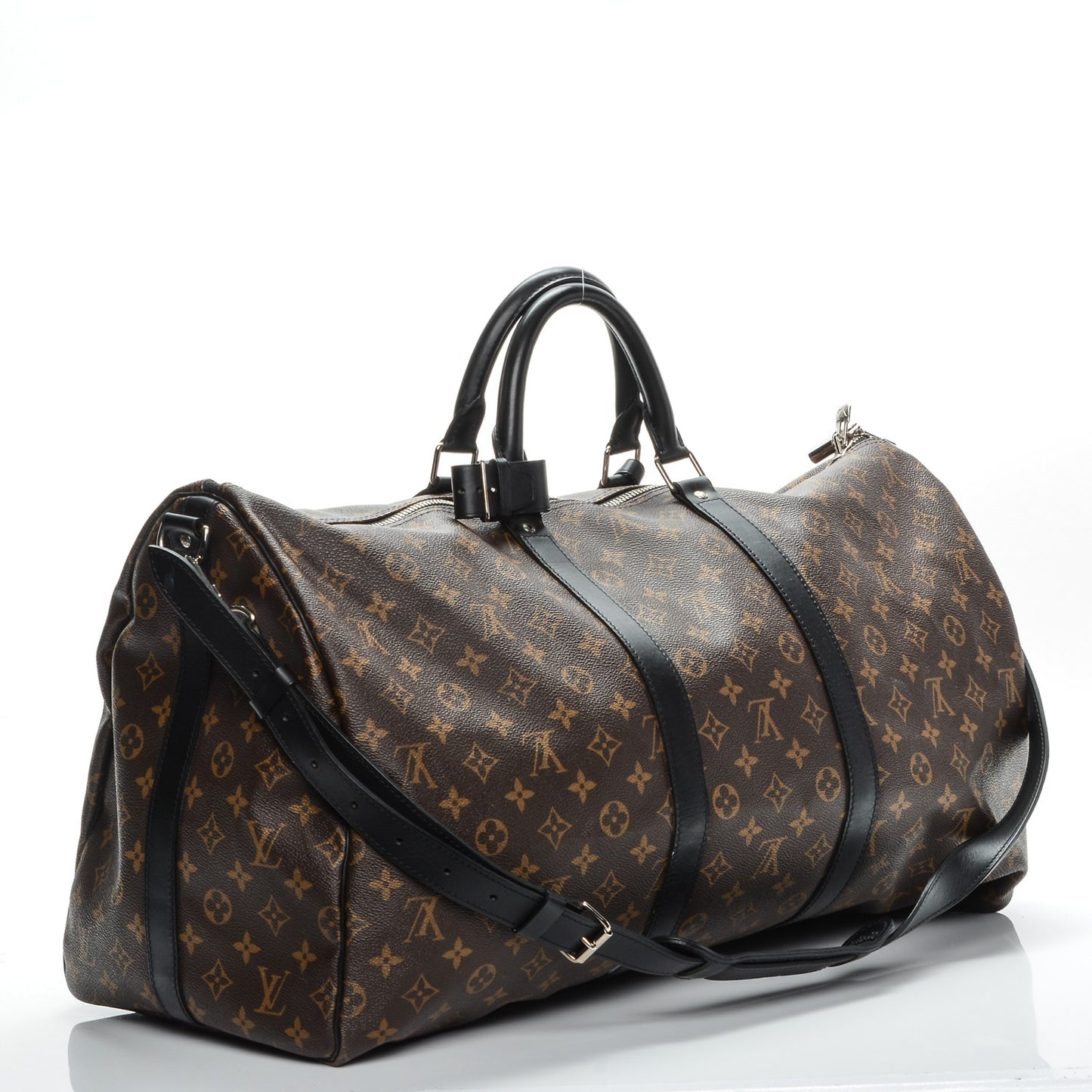 Monogram Macassar Keepall Bandouliere 55