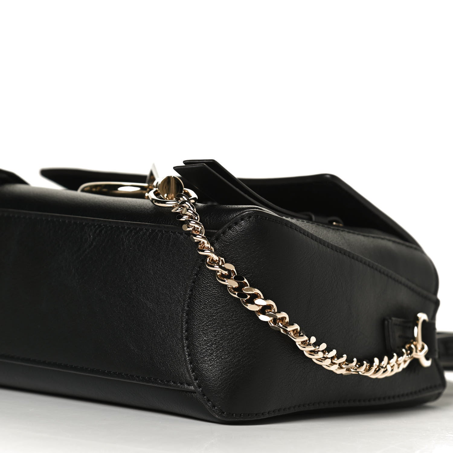Chloe Calfskin Mini Faye Day Shoulder Bag Black 10 of 13