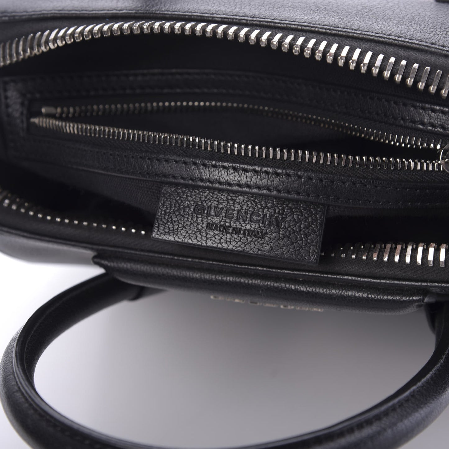 Sugar Goatskin Small Antigona Black