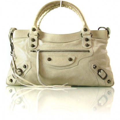 Balenciaga Chevre FIRST Tote Natural 1 of 12