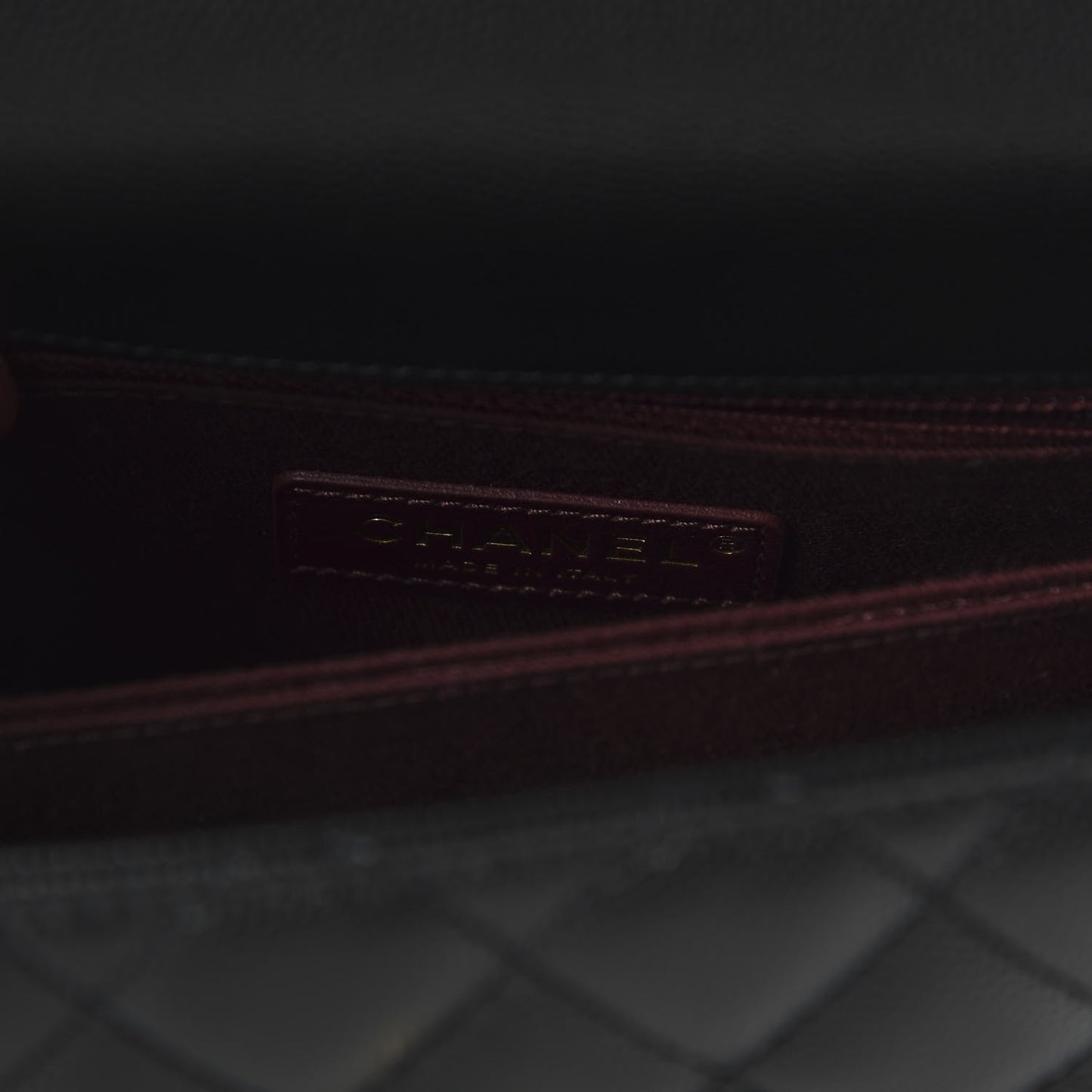 Caviar Quilted Mini Coco Handle Flap Black