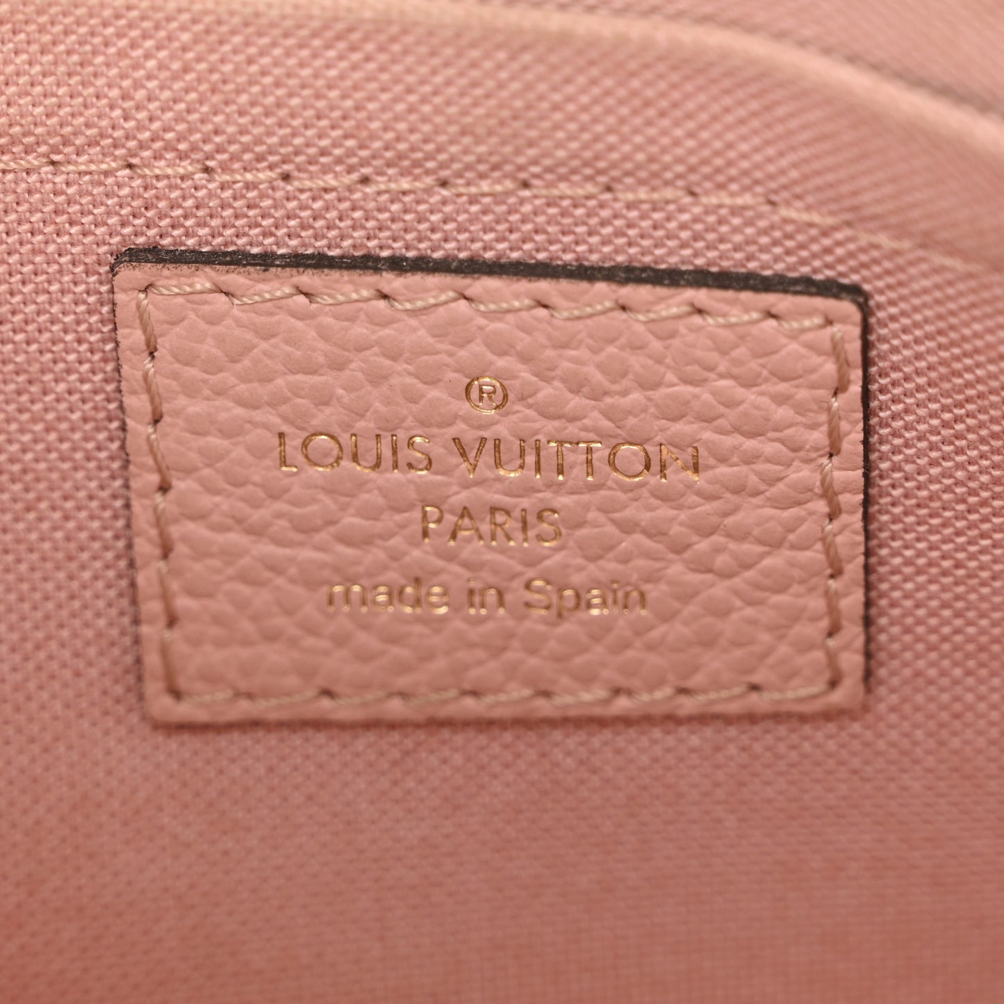 Monogram Pallas Clutch Rose Poudre