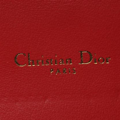 Christian Dior Patent Cannage Miss Dior Chain Wallet Red 6 of 6