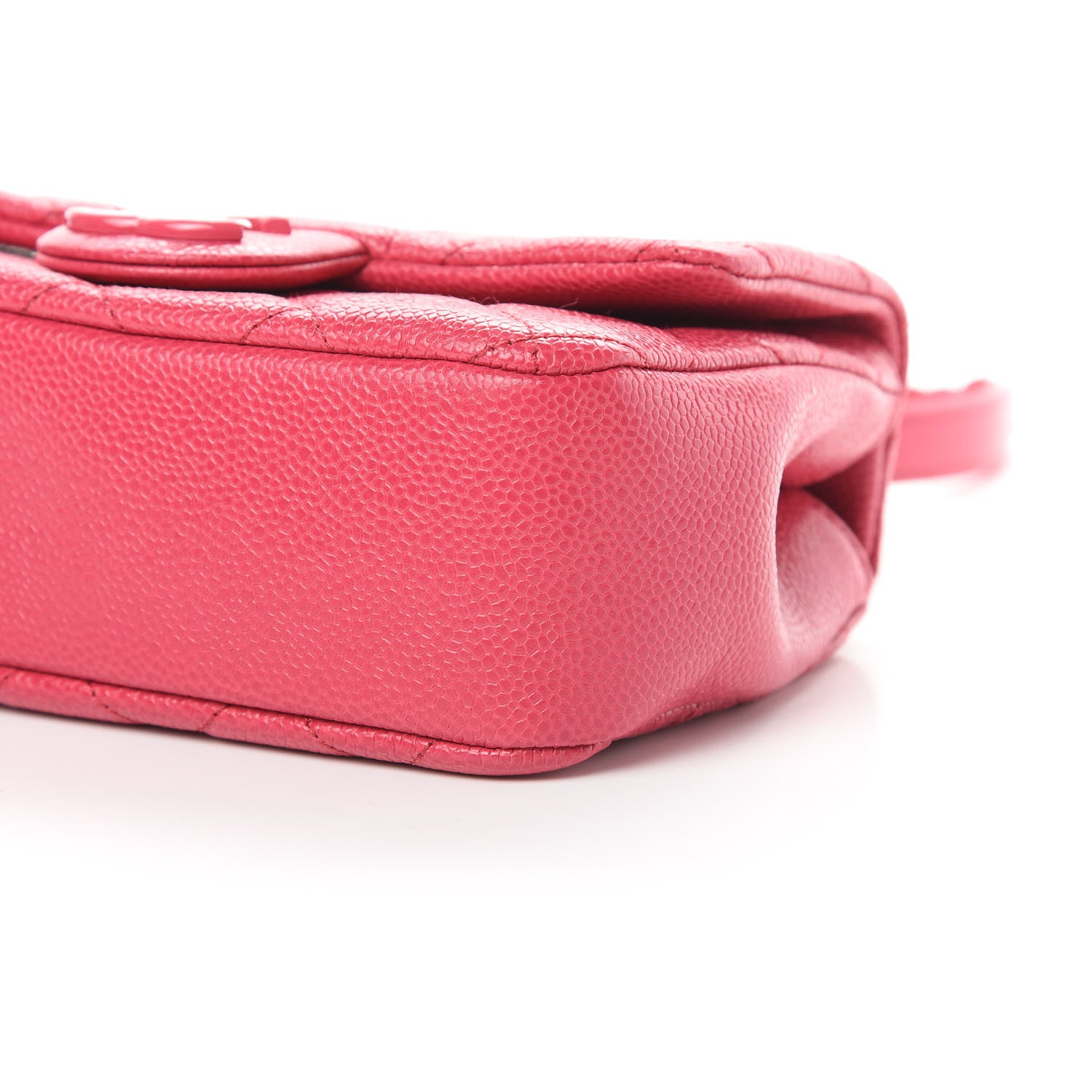 Chanel Caviar Quilted Mini Incognito Square Flap Dark Pink 10 of 10