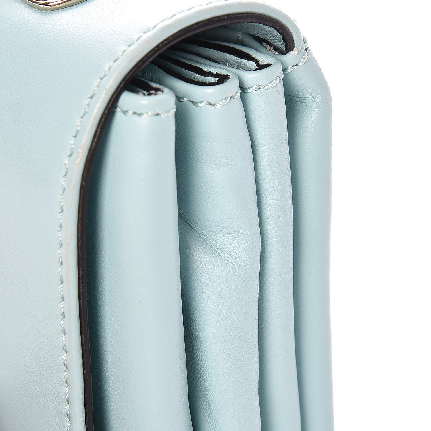 Valentino Garavani Nappa Va Va Voom Shoulder Bag Blue 10 of 11
