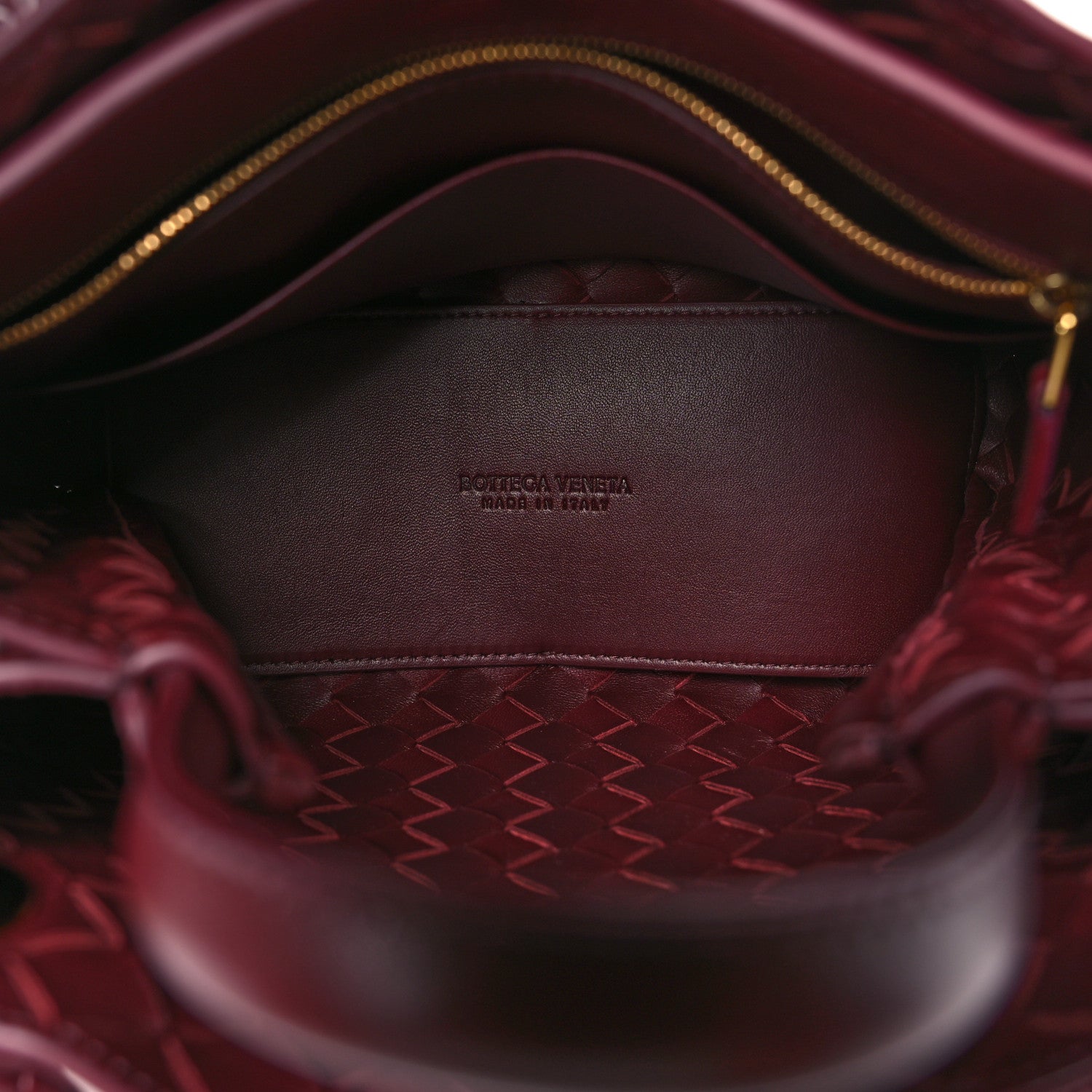 Bottega Veneta Nappa Intrecciato Small Andiamo Shoulder Bag Barolo 5 of 10