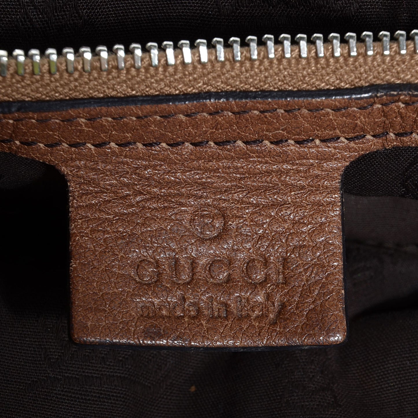 Guccissima Leather Bamboo Bar Medium Tote