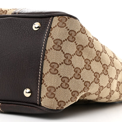 Gucci Monogram Medium Princy Tote Dark Brown 10 of 10