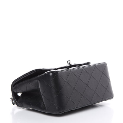 Chanel Lambskin Quilted Mini Square Flap Black 4 of 12