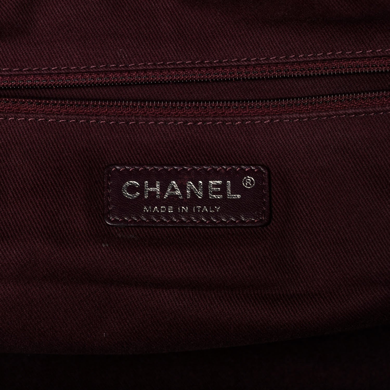Chanel Aged Calfskin Quilted Large Secret Tag Bowling Bag Black 6 of 12
