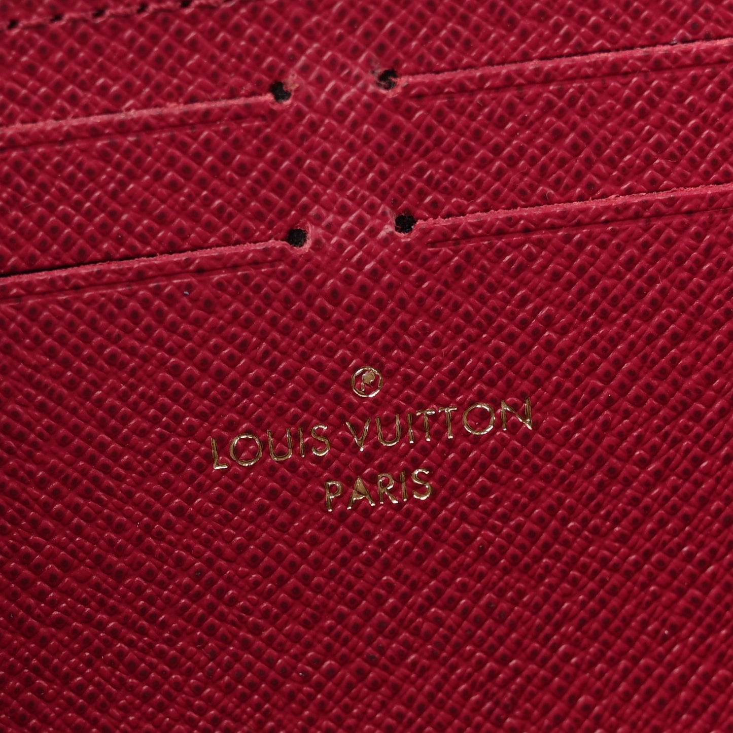Monogram Clemence Wallet Fuchsia
