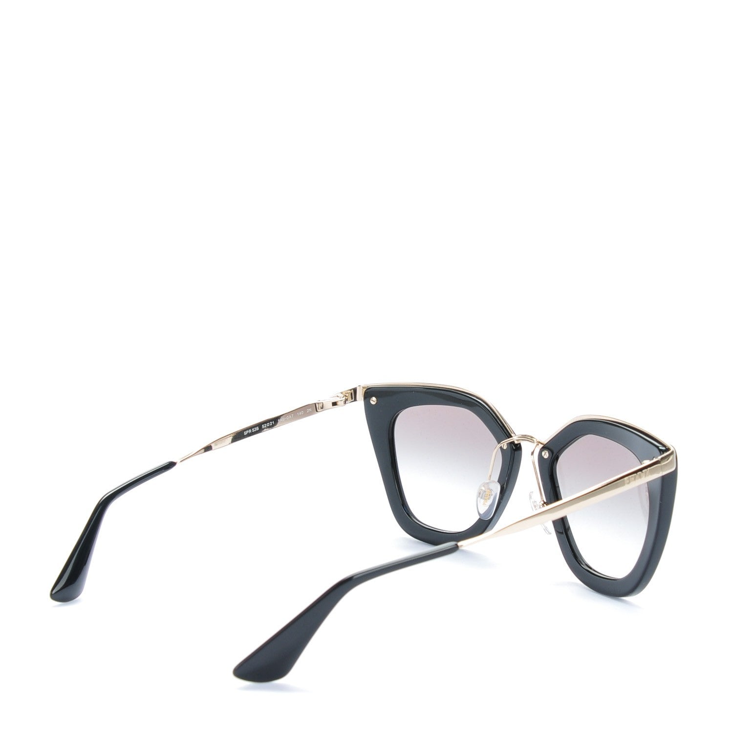 Prada Cinema Sunglasses SPR 53S Black 3 of 6