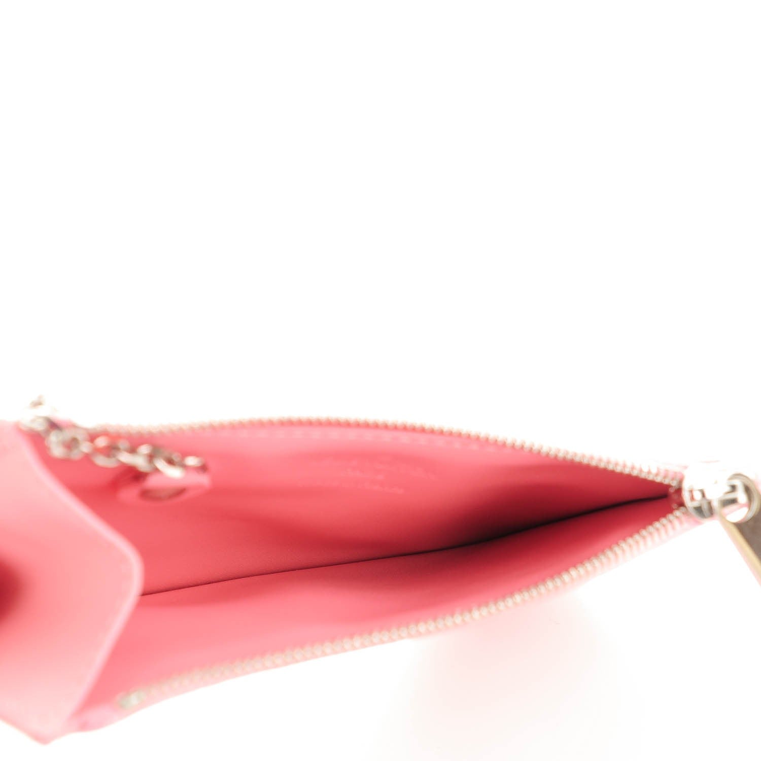 Louis Vuitton Vernis Jungle Dots Key Pouch Sugar Pink Poppy 5 of 7