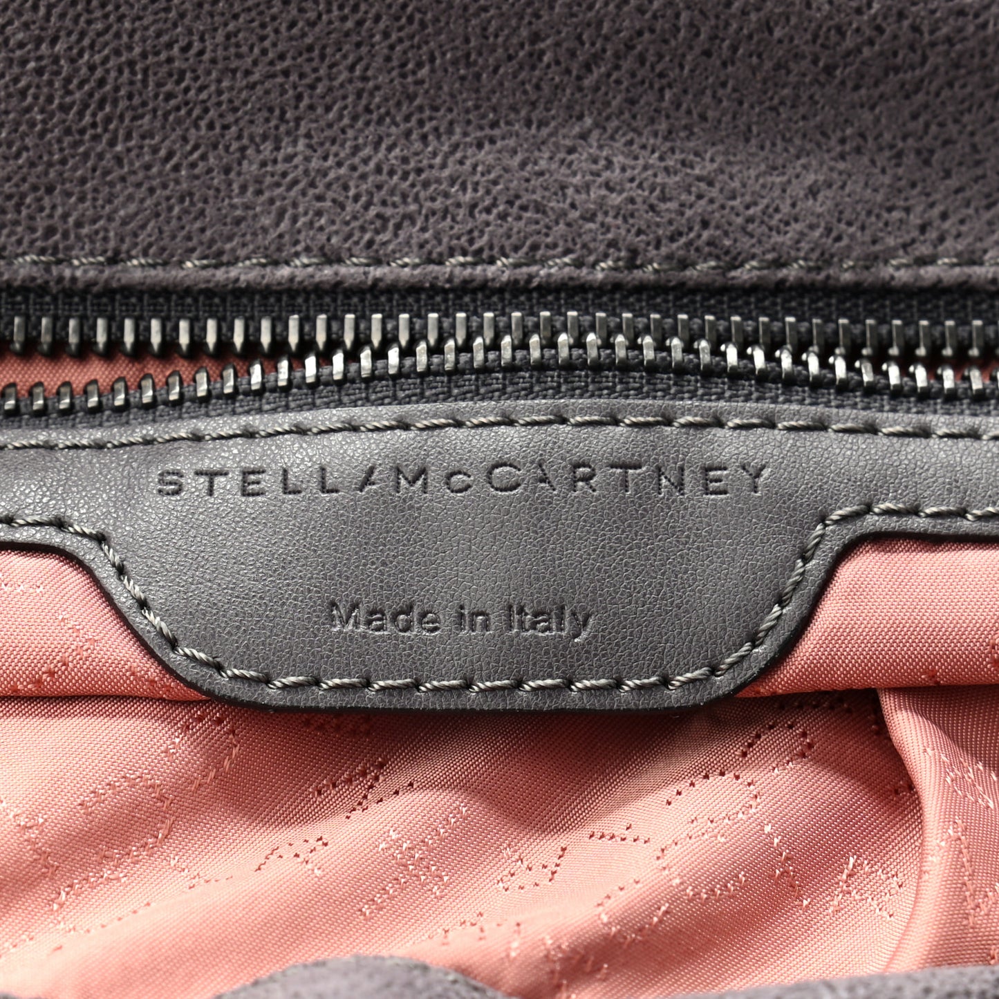 Shaggy Deer Falabella Fold Over Tote Grey