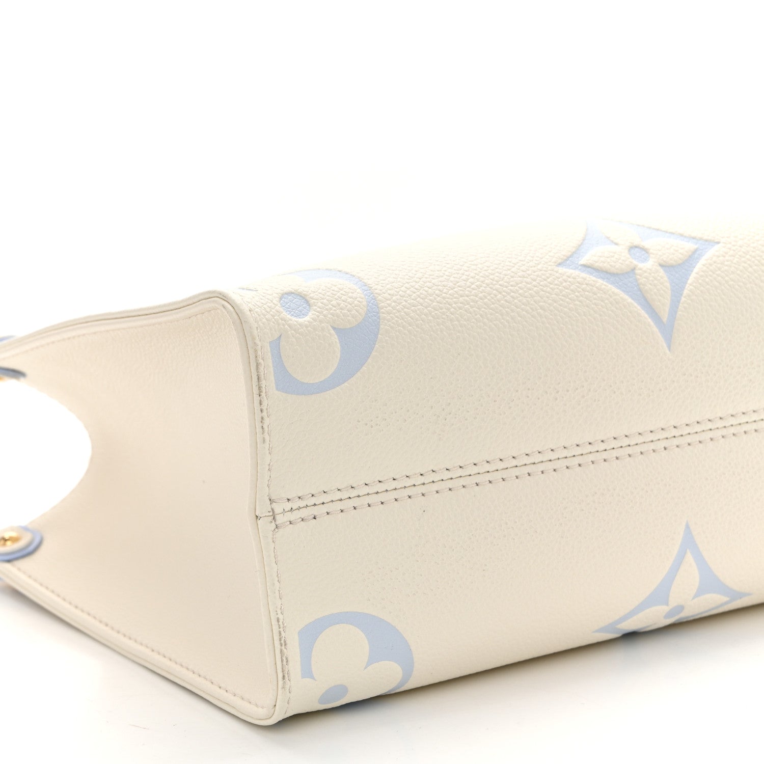 Louis Vuitton Empreinte Monogram Giant Onthego PM Latte Candy Blue 8 of 9