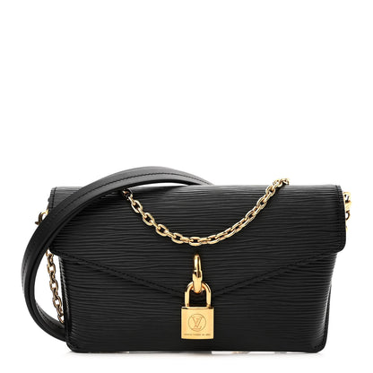 Louis Vuitton Epi Padlock On Strap Black 1 of 10
