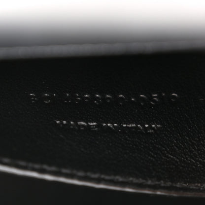 Saint Laurent Grain De Poudre Small Monogram Graphic Print Kate Satchel Black 7 of 10