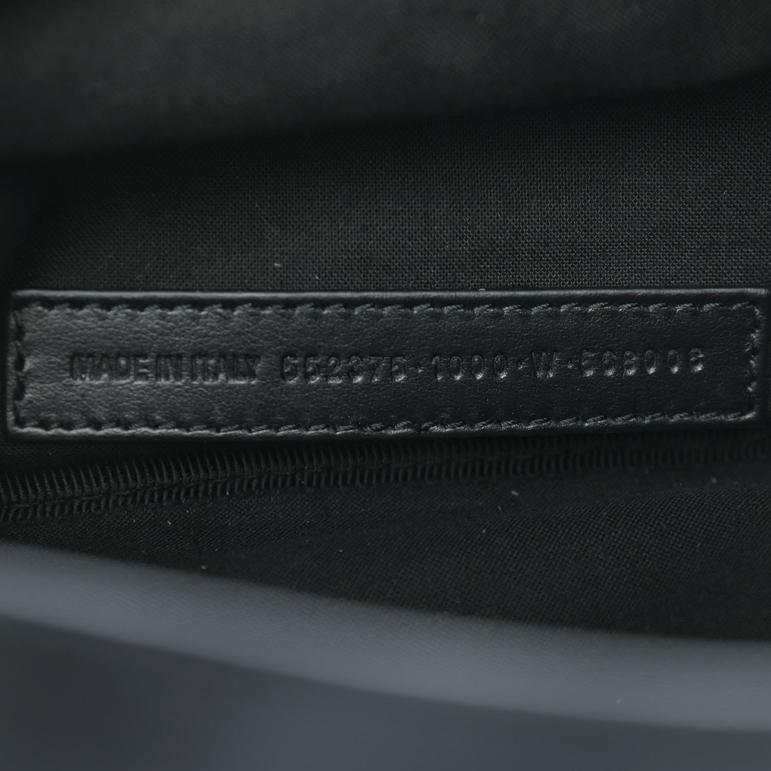 Balenciaga Supple Calfskin Signature Logo Large Everyday Beltpack Black 7 of 9