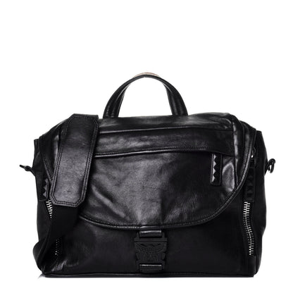 MCM Lambskin Medium Killian Messenger Bag Black 1 of 10