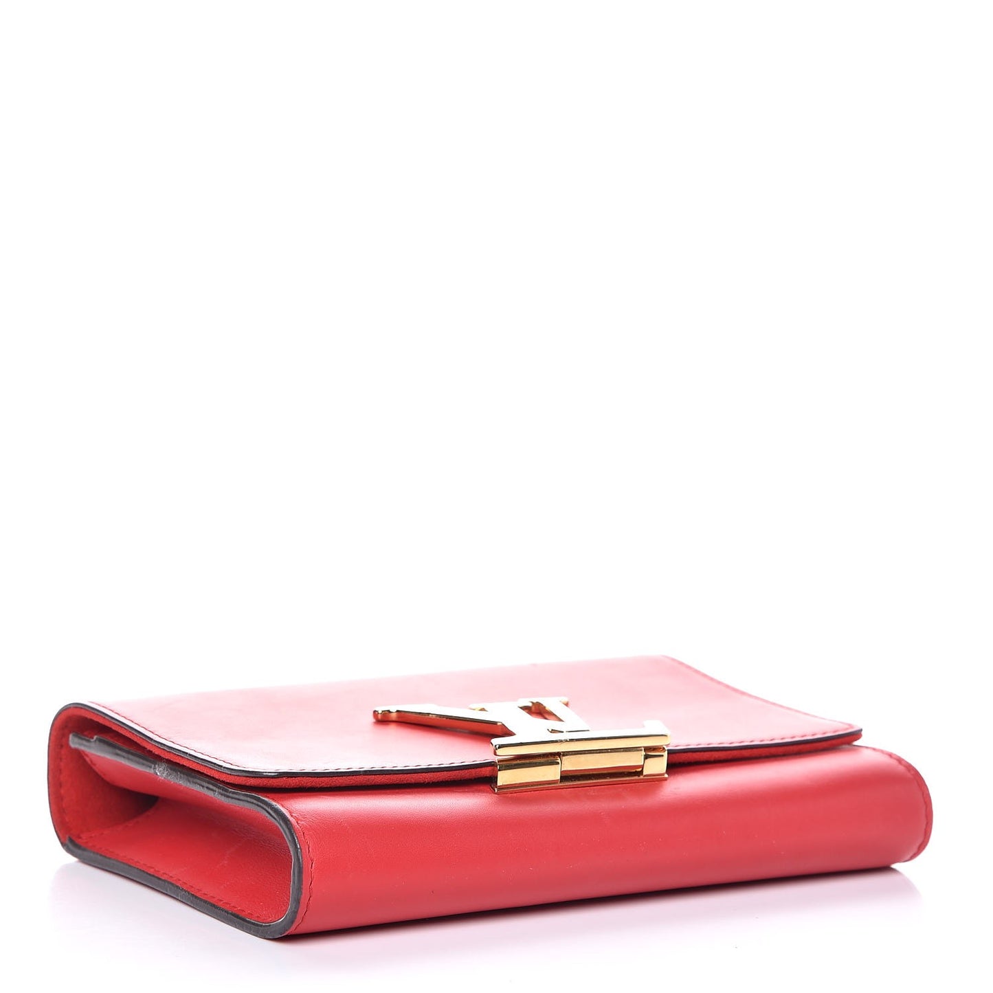 Calfskin Chain Louise MM Red