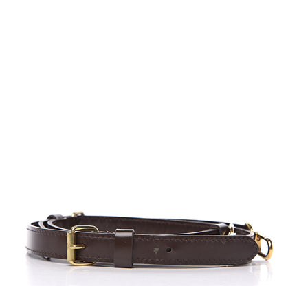 Louis Vuitton Calfskin Adjustable Speedy Bandouliere Shoulder Strap Brown 2 of 5
